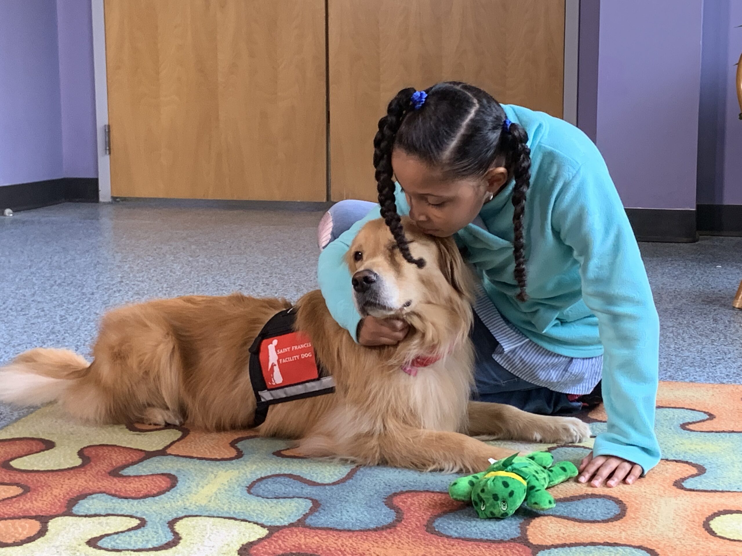 Service Dog, April and Blue Ridge Autism and Achievement Center